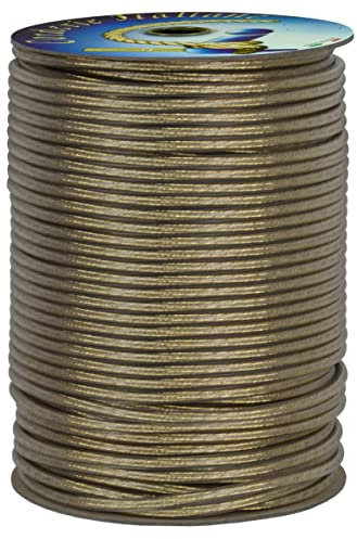 Corderie Italiane 002001775 Filo stendibiancheria acciaio ottonato trasparente, 6 mm - 100 mt