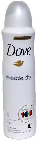 Dove Deo Spray Invisible Dry Deodorant Unisex 48h 6x 150ml