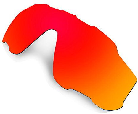 HKUCO Mens Replacement Lenses For Oakley Jawbreaker Sunglasses Red Polarized