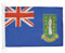 AZ FLAG - Drapeau Iles Vierges britanniques - 45x30 cm - Pavillon Nautique Anglais Spécial Bateau Et Extérieur En Maille Bloquée Avec Anneaux Plastiques Intégrés - 30g