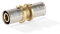 H2O-Flex® 26er Pressfitting - Kupplung 26 x 3,0mm für Verbundrohr 3,0mm DVGW Aluverbund - Rohr Mehrschichtverbundrohr