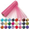 Trimming Shop Organza-Rolle, 25 m x 29 cm, schneetransparenter Glitzerstoff, Elegantes Dekotuch für Stuhlschleife, Tischläufer, Hochzeitslocation, Partydekoration, Rosenrosa