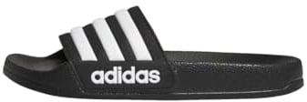 adidas Adilette Shower Slides, Infradito, Core Black Ftwr White Core Black, 33 EU