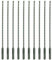 10 brocas SabreCut SDSB5_10 de 5 mm x 210 mm aprobadas por PGM SDS Plus para ladrillo de piedra y hormigón