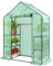VIVOSUN Gewächshaus 143x73x195 cm Foliengewächshaus mit 4 Regalen Tomatengewächshaus mit 3 Ebenen für Garten Balkon Terrasse Treibhaus für Tomaten Blumen Pflanzen