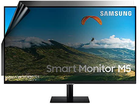 Celicious Privacy Lite 2-Way Anti-Glare Anti-Spy Filter Screen Protector Film Compatible with Samsung Smart Monitor M5 27M50A