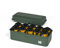 Kodak 120/135 Film Case - for 8 Rolls of 120 Films / 10 Rolls of 35mm Films - Retro Steel Case to Sort & Safeguard Film (Olive Top/Olive Body) (Film is not Included)