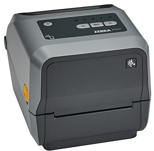 ZEBRA ZD621t Drucker mit Abreißkante - 203 DPI - Thermodirekt, Thermotransfer - 104 mm max. Druckbreite, BTLE, LAN, seriell (RS-232), USB, USB-Host Schnittstellen (ZD6A042-30EF00EZ)