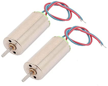 New Lon0167 2pcs DC 3V 60-70mA 20000-40000TR/MIN 7x16mm Micro moteur pour Jouet(2Pcs DC 3V 60-70mA 20000-40000RPM 7x16 mn Micro Coreless Motor für Spielzeug