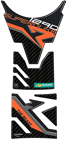labelbike - Adesivo in Resina Gel 3D Paraserbatoio compatibile con moto KTM 1290 Super Duke R 2020-2022