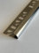 MED Profili pavimenti e rivestimenti, profilo jolly ad angolo, Acciaio inox, Alluminio e Plastica BARRA MT 2,5 (ACCIAO INOX LUCIDO H10)