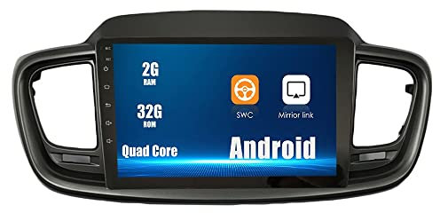 Android 10 Autoradio Autonavigation Stereo Multimedia Player GPS Radio 2.5D Touchscreen fürKIA Sorento 2014-2017