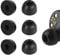 Geekria 3 Paar Komfort Memory Foam True Wireless Ohrhörer Ohrstöpsel kompatibel mit 4,5–6,3 mm In-Ear-Kopfhörern, Düse, blockierende Geräuschentwicklung, Schaumstoffspitzen, Ohrstöpsel (S-Größe/kurz)