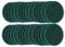 VÉZAAR Schleifvlies-Pads 75mm, Set aus Schleifvlies-Matten, Satz mit je 30 Stück P180 bis P240 Schleiffleece zum Schleifen, Polieren von Metall, Holz, Stahl, Edelstahl