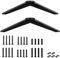 Table Top TV Base Stand Legs for TCL Roku Tvs 32in 40in 43in 49in 50in 55in, Hole- Free Wall Drilling for TCL TV Legs Replacement 32S321 40S325 43S303 50S425 55S525 with Install Kits Easy to Install