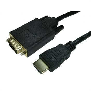 TruConnect 16-1746 2m HDMi M (fuente) VGA/SVGA M (pantalla) Negro cable