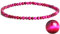EUMENIDES Tigerauge-Armband, Farbiges Tigerauge-Armband für Frauen, 4/6MM, Qualität A (Rose Tigerauge，4MM)
