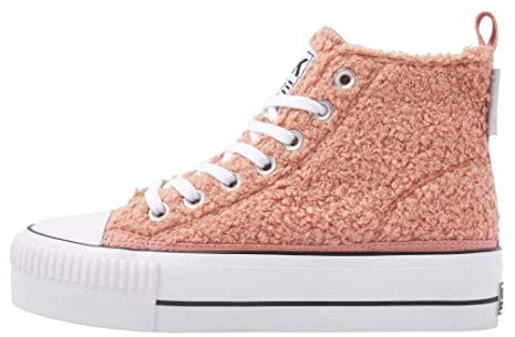 British Knights Femme Kaya Mid Basket, Vieux Rose, 40 EU