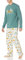 Amazon Essentials Disney | Marvel | Star Wars Set da Notte Pigiama in Flanella Uomo, Pooh Holiday Forest - Mens, S
