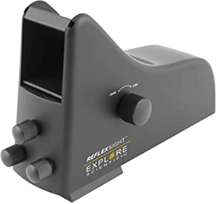 Explore Scientific ReflexSight LED Projektionssucher ohne Vegrößerung passend für Teleskope mit gängigem Vixen-Schwalbenschwanz Sucherschuh