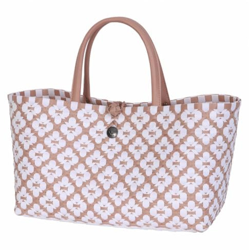 [DL] Mini Motif Bag Handbag Copper Blush with White Pattern Size S with Short PU Handles