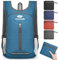 Yoowalar 16L Mochila Plegable Ultraligera, Mochila de Viaje Impermeable Mochilas de Senderismo, Mochilas de Marcha Pequeña para Hombre Mujer Al Aire Libre Senderismo Caminar Acampar, Verde
