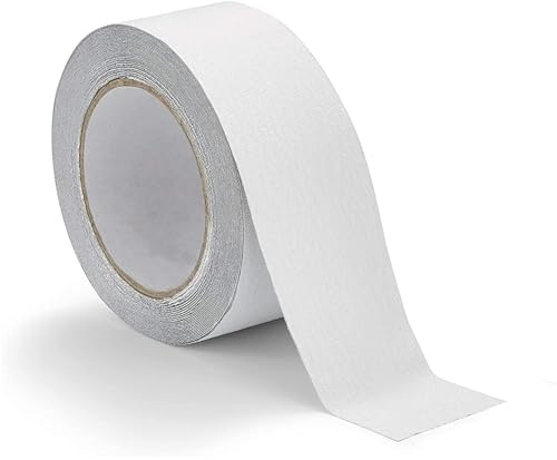 TONAUP Antirutsch Klebeband, 5cm x 5m Anti Rutsch Band Selbstklebend für den Innen- und Außenbereich, Wasserdicht Antirutsch Treppenstufen für Treppe Leiter Bad, Transparent