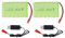 ZYGY 2PCS 7.2V 2800mah AA Rechargeable Ni-MH Battery JST-2P Plug with USB Charging Cable for New Version TR-212 TR-215 550 RC Excavator Truck Engineering Vehicle TR-211 RC Toy Battery