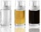 3-Pack Leakproof Small Glass Oil and Vinegar Dispenser Bottles - Perfect for Kitchen Use - 100ml Each (3.38oz)