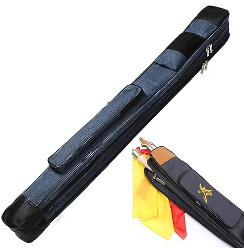 Miuxe Sword Carrying Bag Katana Case Chinese Kung Fu Sword Bag Single and Double Layer Case Martial Arts Equipment Weapons Case Shoulder Bag
