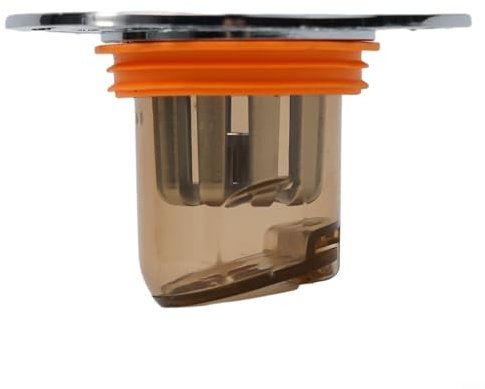 Passoire de sol de douche avec blocage efficace des cheveux pour toilettes et canalisations