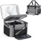 Wigojoy Slow Cooker Carry Bag, Double Layer Insulated Design, Removable Hard Lining and Lid Closure for 2.5 to 3.5 Litre Pot - Grey