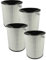 vhbw 4x Filtro carbón activo compatible con Philips 2000, AC2939, AC2958, 2000i, AC2936 purificador de aire - Filtro de aire negro blanco