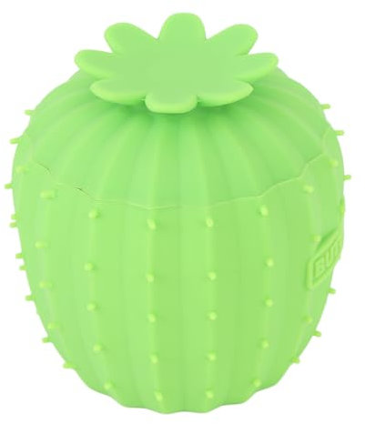 Nikou Mantequera con tapa, resistente al calor, de silicona, para cocina, diseño de línea de agua, ideal para mantequilla