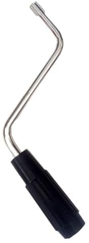 Multiple Suitable Manual Pastas Press Replacement Handle Nonrust Steel Construction Nonslip Grip Generic Hand Crank Handle for Pastas Machine
