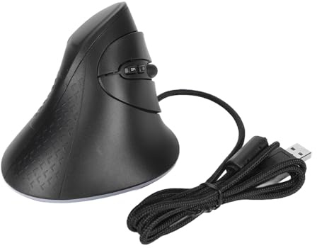 ACOGEDO Gaming Ottico Ergonomico RGB Verticale DPI 7200 USB con 7 Pulsanti Programmabili per e