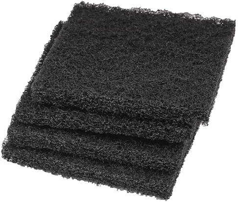 vhbw 4x Aktivkohlefilter kompatibel mit NABER Cox Base 360 S/600-4 Mülleimer, Abfalleimer - 9,5 x 9,5 x 1 cm