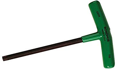 Bondhus 33025 T25 Star Tip Graduated T-Handle w/ProGuard Finish, 7.1, 2 Piece, multi, one size