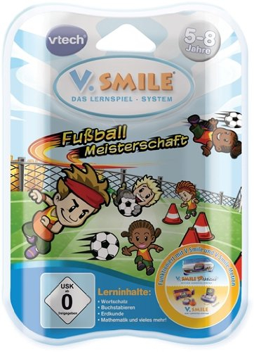 Vtech 80-084304 - V.Smile Lernspiel Fußball Meisterschaft