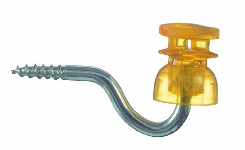 Schlitz Isolator C 161 - 25er Beutel, Schwarz, Weidezaunisolator, Isolator, Felgenschloss