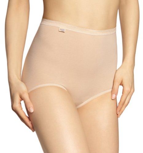 Sloggi Women's Basic+ Maxi 2p Brief, Skin, 10 UK