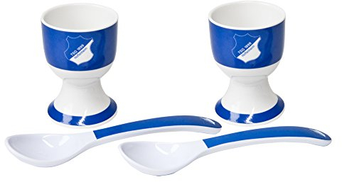 TSG99 Hoffenheim Eierbecher-Set, Weiß-Blau, 42041