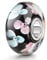 MATERIA by Matthias Wagner Blumen Glas Bead Stiefmütterchen schwarz rosa blau Glasperle für European Armband 1009