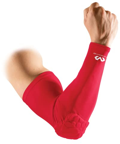 McDavid HexPad Armstulpe 6500 Power Shooter, red, S, Rot