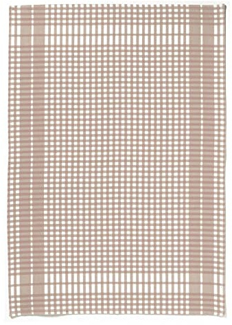 Geschirrtuch Petits Carreaux 50 X 70 taupe 50 x 70 cm Winkler