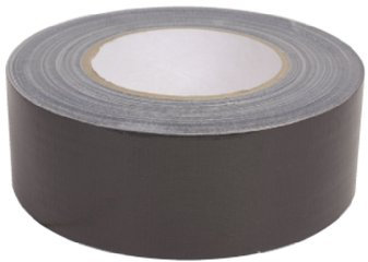 50MM X 50M Black Extra Tough Cloth Tape