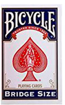 SOLOMAGIA Bicycle - Bridge Size - Blue Back - Bicycle Kartenspiel - Zaubertricks und Magie