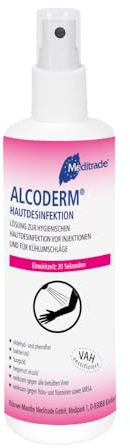 Alcoderm® Hände- und Hautdesinfektionsspray 250ml, für Desinfektion der Haut vor Injektionen und medizinischen Behandlungen