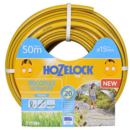 Hozelock 117024 50 m Tricoflex Ultraflex Schlauch (15 mm Durchm.)