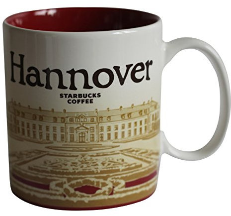 Starbucks City Mug Hannover Germany Coffee Cup Hannover Stadt - Taza